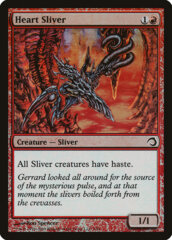 Heart Sliver - Foil